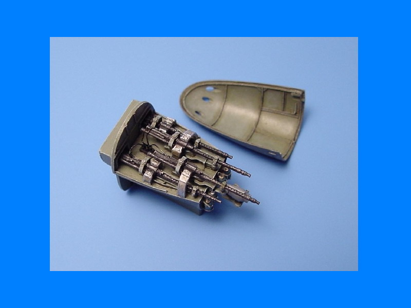 AIR4104 Messerschmitt Bf 110G-2 gun bay 1/48 AIR4104 Messerschmitt Bf 110G-2 gun bay 1/48